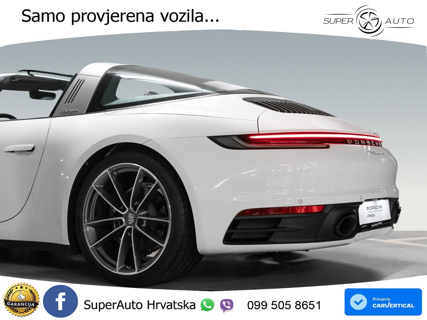 Porsche 911 Targa 4 3.0 (385 KS) PDK LED+GR SJED+ACC