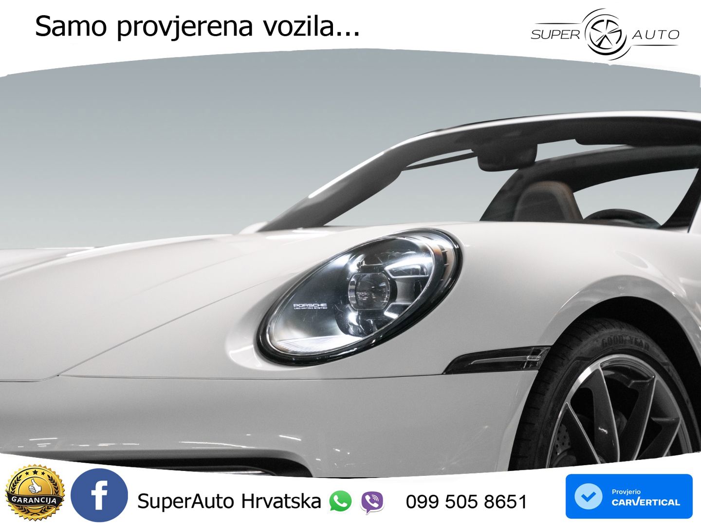 Porsche 911 Targa 4 3.0 (385 KS) PDK LED+GR SJED+ACC