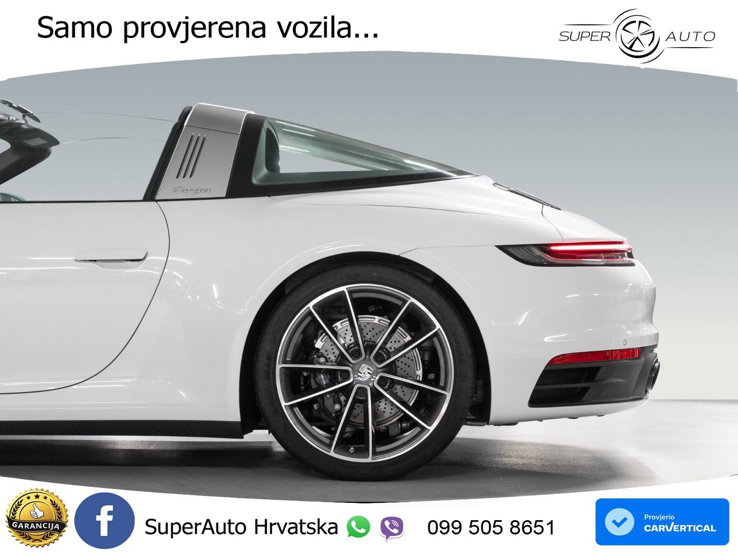 Porsche 911 Targa 4 3.0 (385 KS) PDK LED+GR SJED+ACC