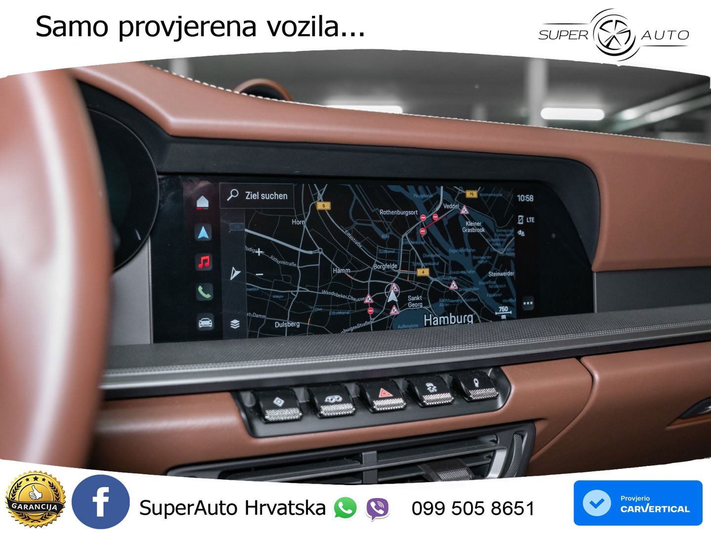 Porsche 911 Targa 4 3.0 (385 KS) PDK LED+GR SJED+ACC