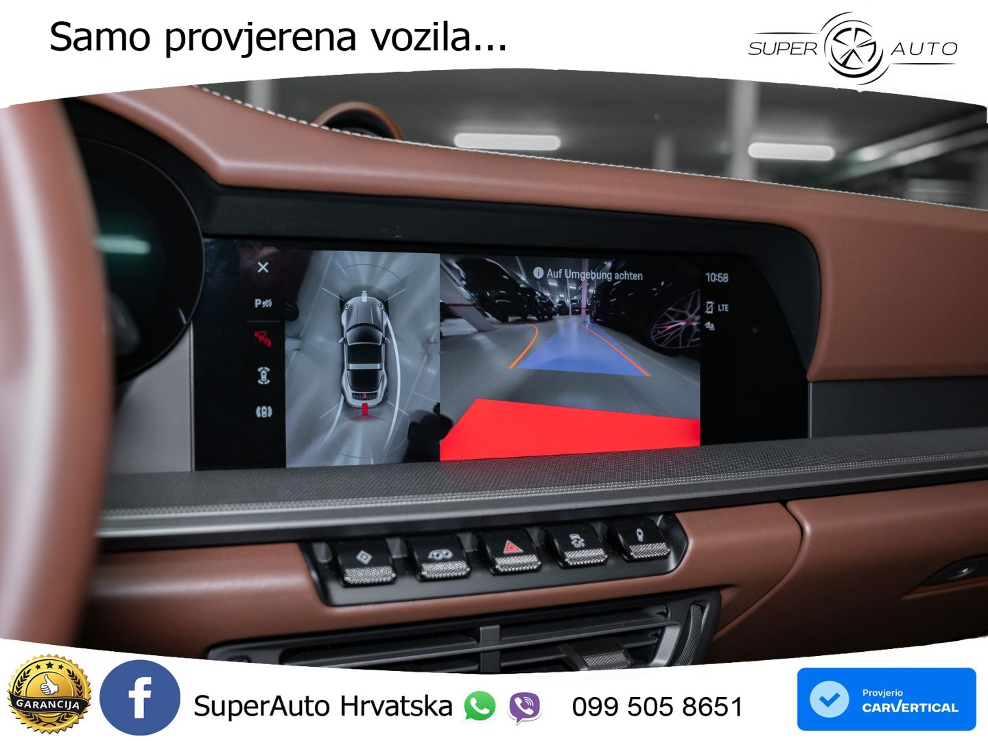 Porsche 911 Targa 4 3.0 (385 KS) PDK LED+GR SJED+ACC