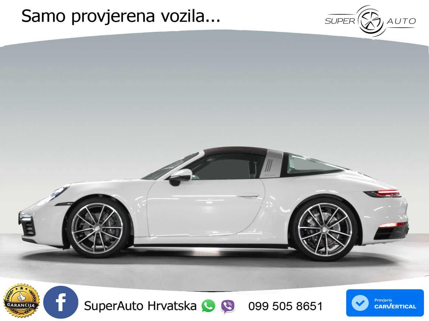Porsche 911 Targa 4 3.0 (385 KS) PDK LED+GR SJED+ACC
