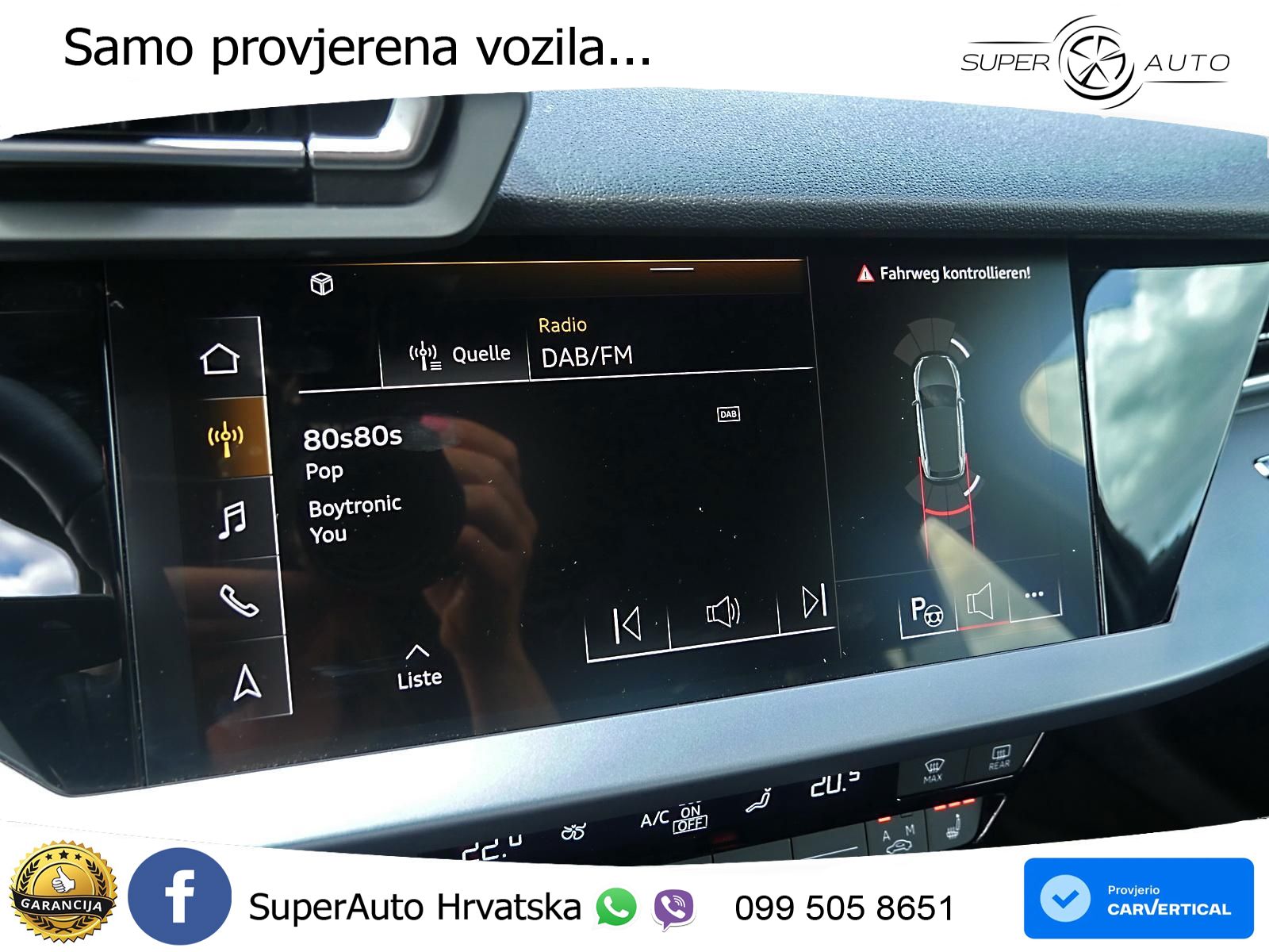 Audi A3 Sportback 30 TFSI (116 KS) Mild Hybrid S tronic