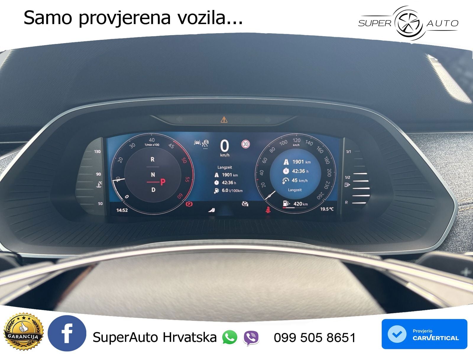 Škoda Octavia Combi 2.0 TDI (150 KS) DSG Selection LED+GR SJED+ACC