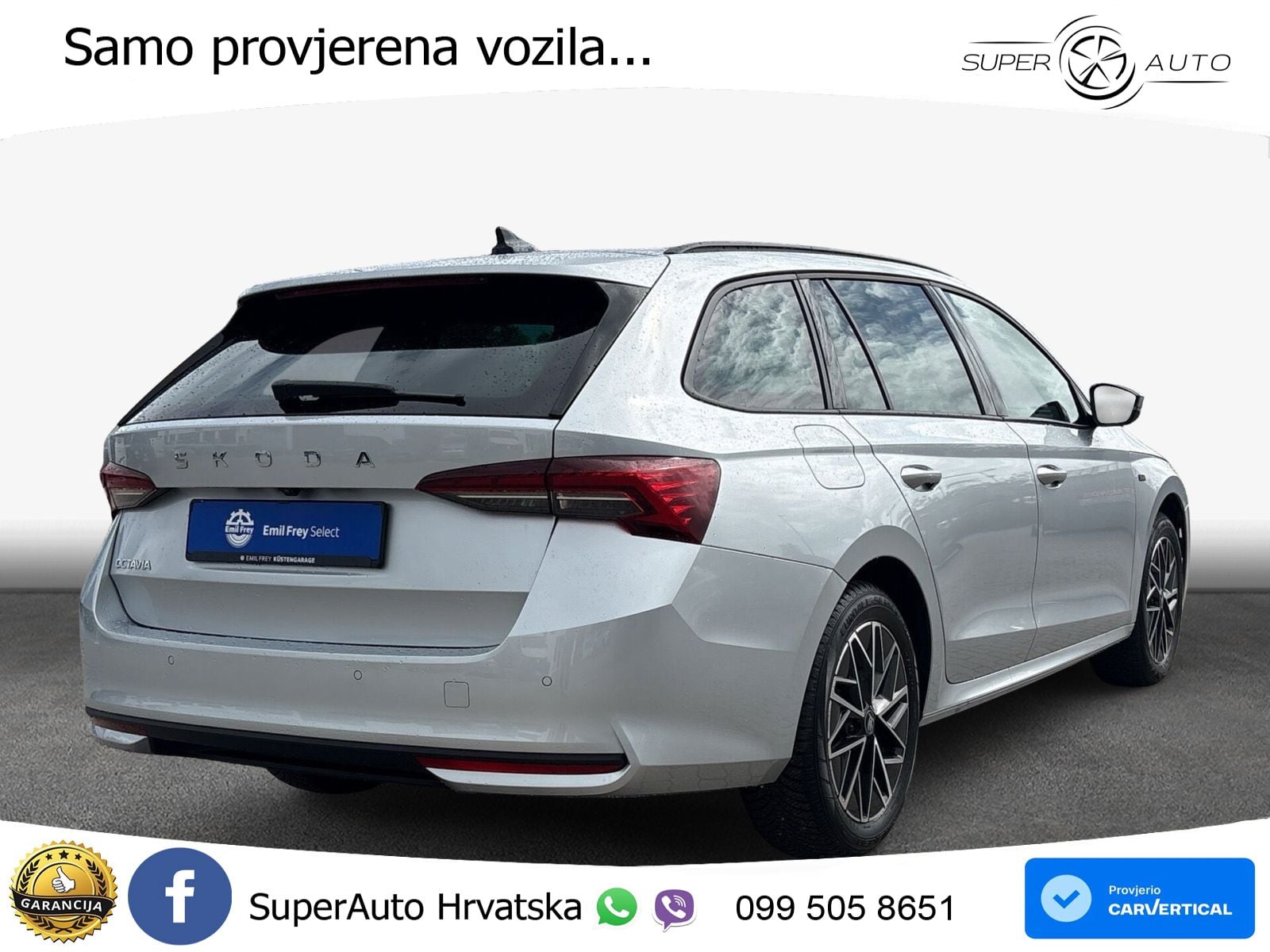 Škoda Octavia Combi 2.0 TDI (150 KS) DSG Selection LED+GR SJED+ACC
