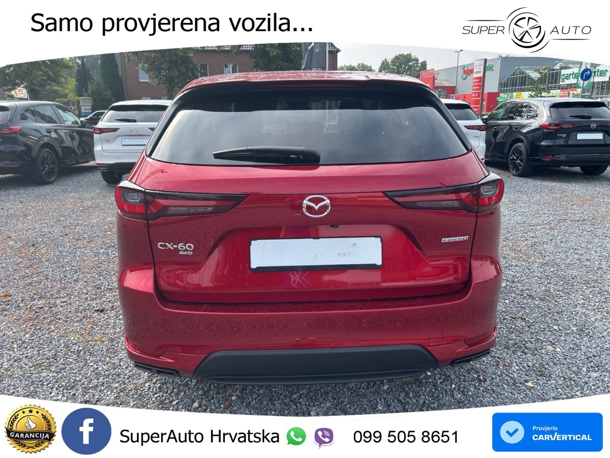 Mazda CX-60 3.3 e-Skyactiv D (254 KS) AWD Automatic LED+GR SJED+ACC