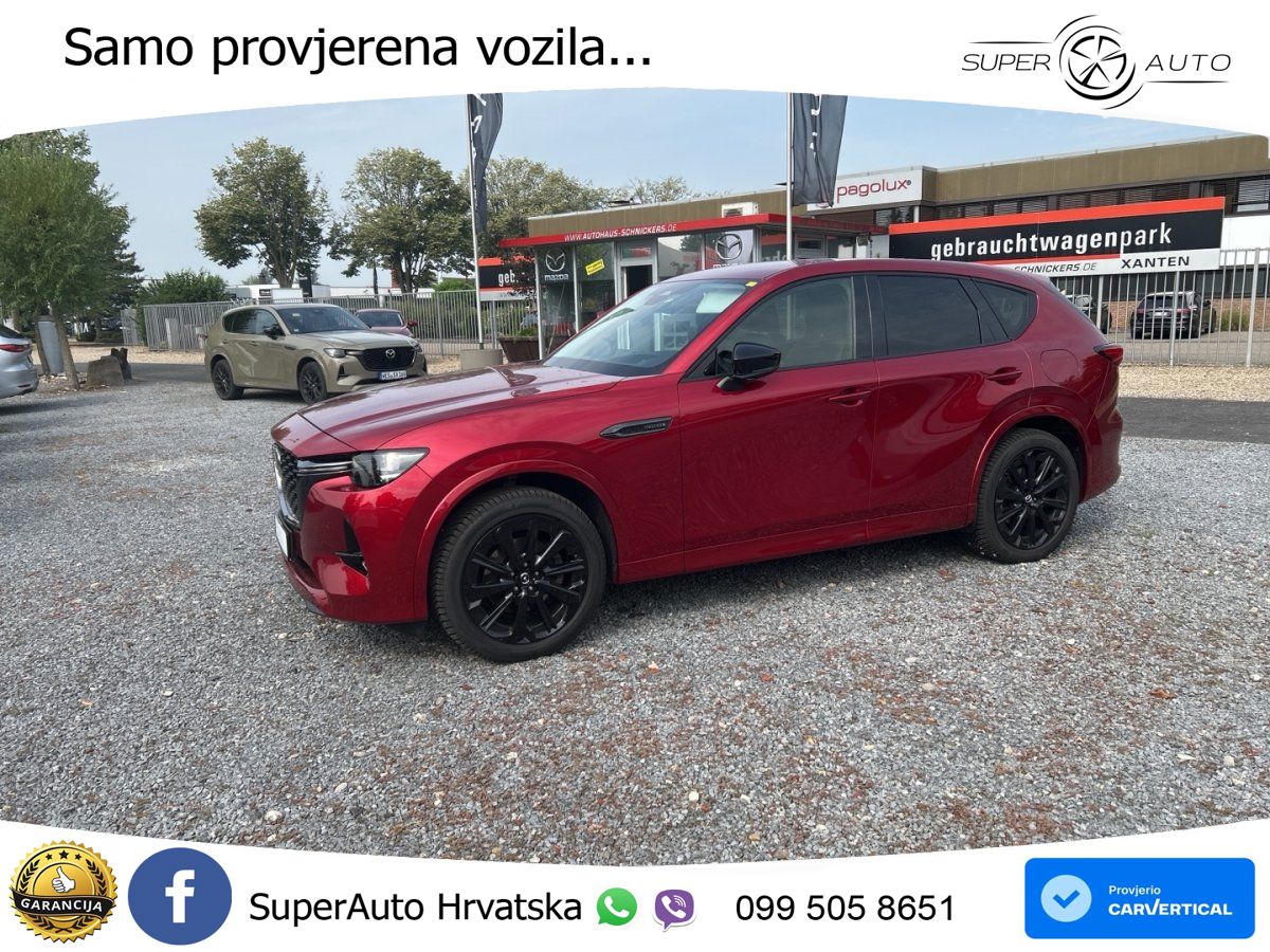 Mazda CX-60 3.3 e-Skyactiv D (254 KS) AWD Automatic LED+GR SJED+ACC