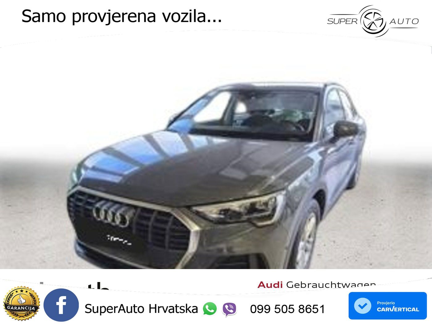 Audi Q3 35 TFSI (150 KS) S tronic LED+GR SJED+ACC