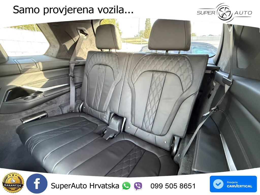 BMW X7 40d (352 KS) xDrive Steptronic M Sport ZRAČNI+ACC+GR SJED+KAM+PANO