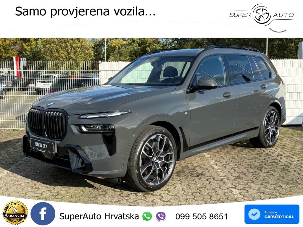 BMW X7 40d (352 KS) xDrive Steptronic M Sport ZRAČNI+ACC+GR SJED+KAM+PANO