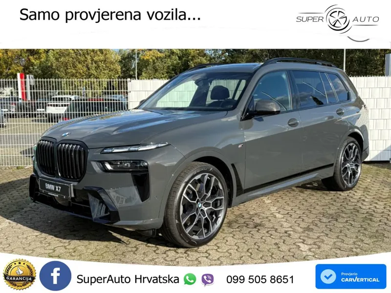 BMW X7 40d (352 KS) xDrive Steptronic M Sport ZRAČNI+ACC+GR SJED+KAM+PANO
