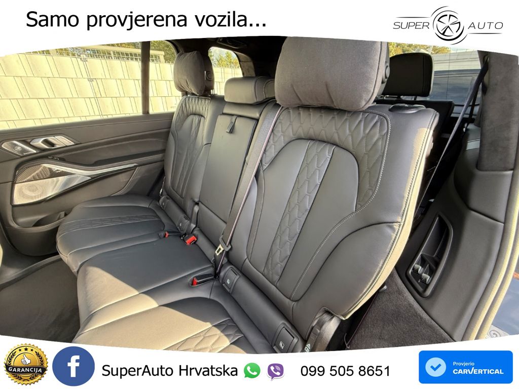BMW X7 40d (352 KS) xDrive Steptronic M Sport ZRAČNI+ACC+GR SJED+KAM+PANO