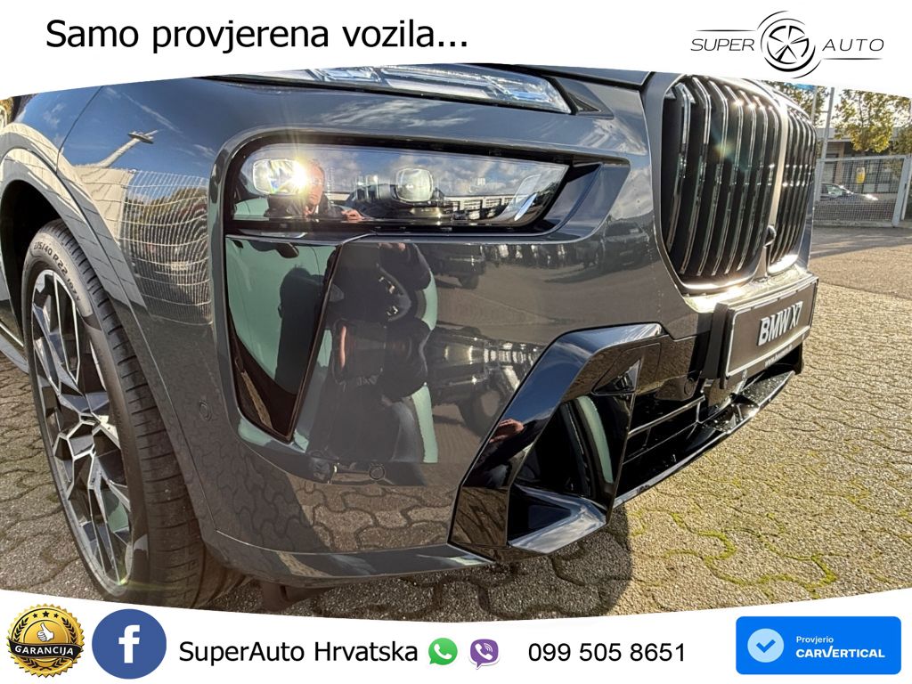 BMW X7 40d (352 KS) xDrive Steptronic M Sport ZRAČNI+ACC+GR SJED+KAM+PANO