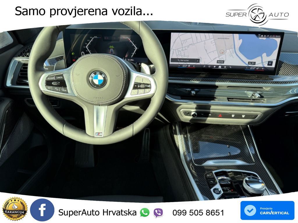 BMW X7 40d (352 KS) xDrive Steptronic M Sport ZRAČNI+ACC+GR SJED+KAM+PANO