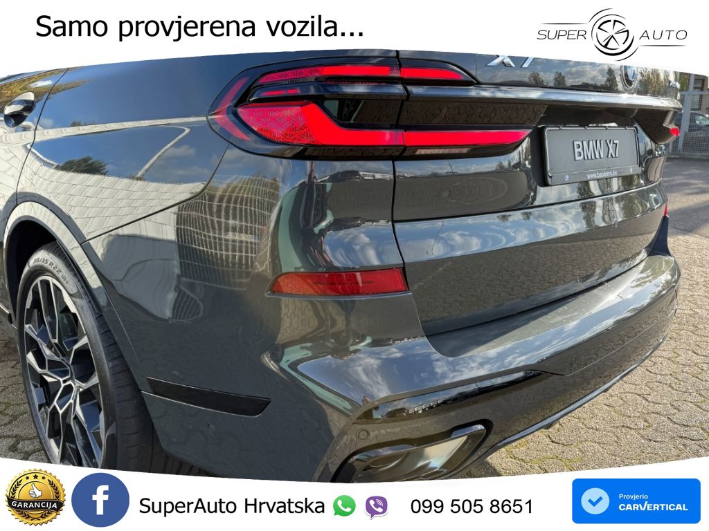 BMW X7 40d (352 KS) xDrive Steptronic M Sport ZRAČNI+ACC+GR SJED+KAM+PANO