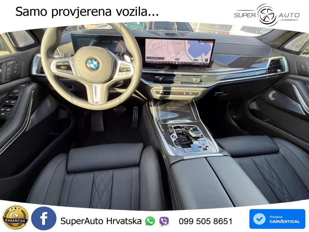 BMW X7 40d (352 KS) xDrive Steptronic M Sport ZRAČNI+ACC+GR SJED+KAM+PANO