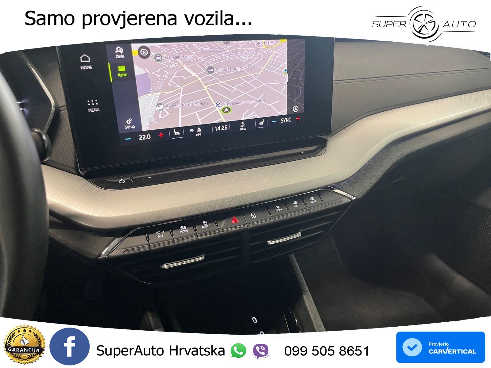 Škoda Octavia Combi 2.0 TDI (150 KS) DSG LED+GR SJED+ACC