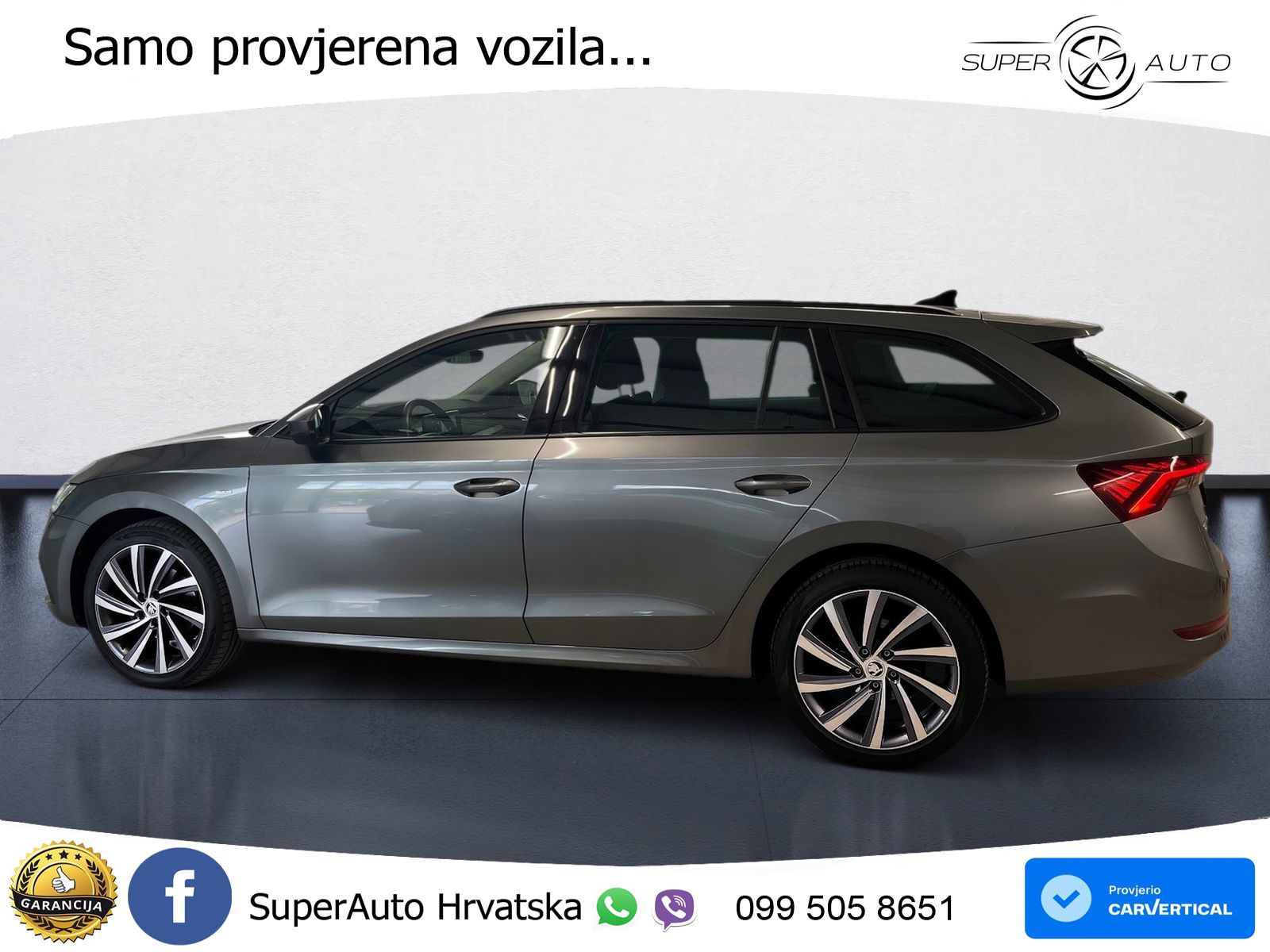 Škoda Octavia Combi 2.0 TDI (150 KS) DSG LED+GR SJED+ACC