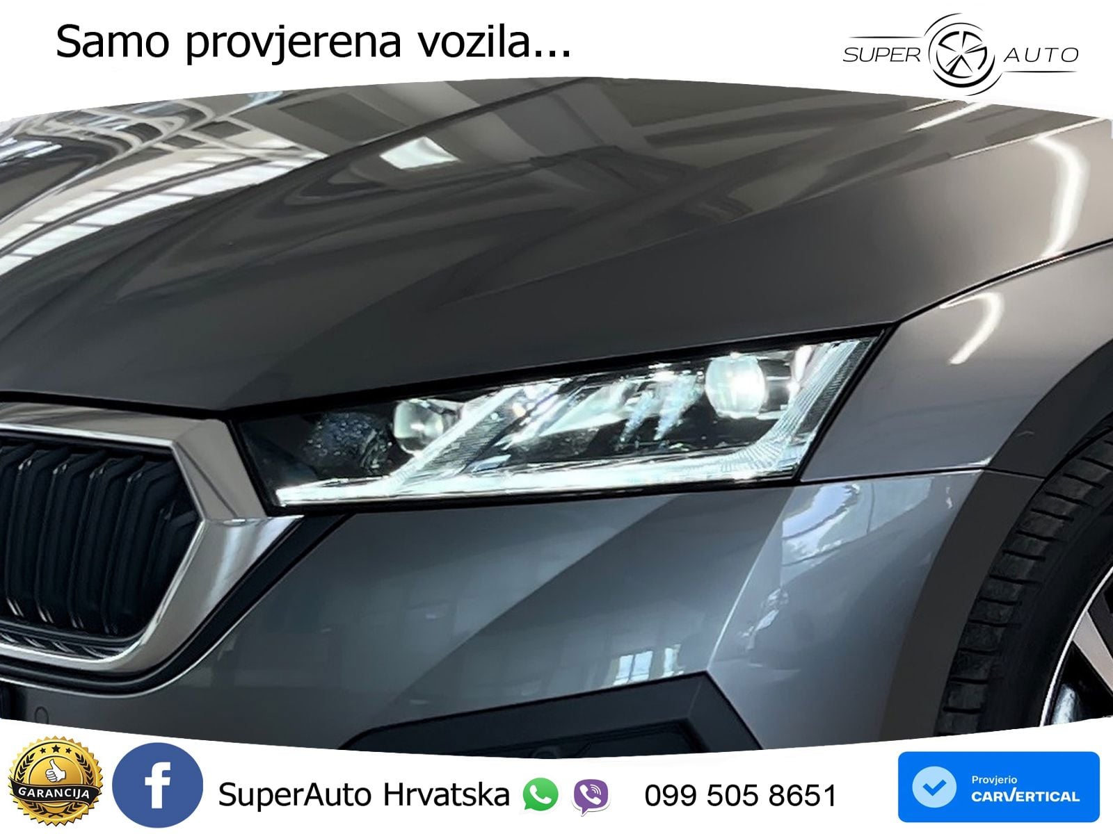 Škoda Octavia Combi 2.0 TDI (150 KS) DSG LED+GR SJED+ACC
