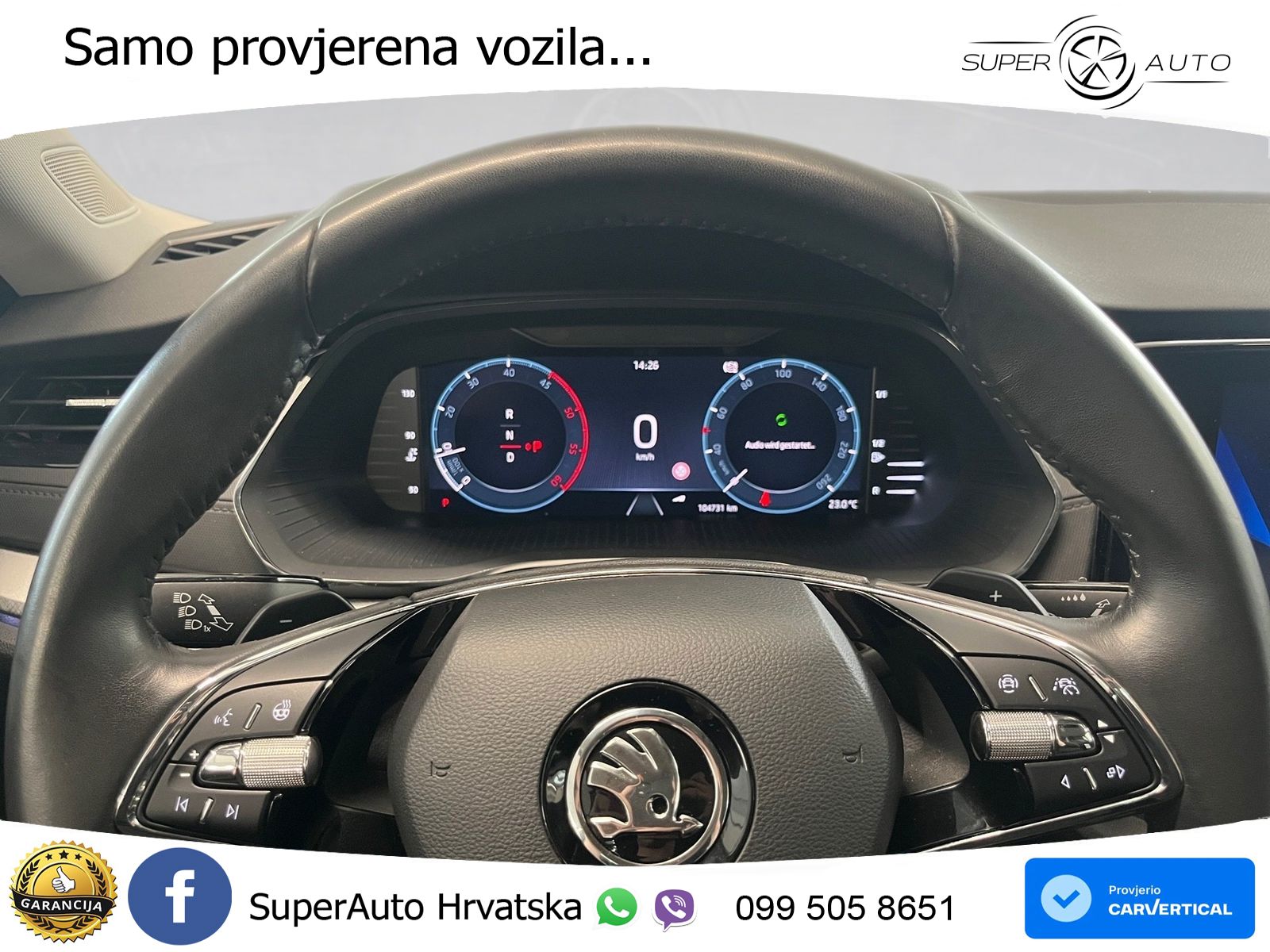 Škoda Octavia Combi 2.0 TDI (150 KS) DSG LED+GR SJED+ACC