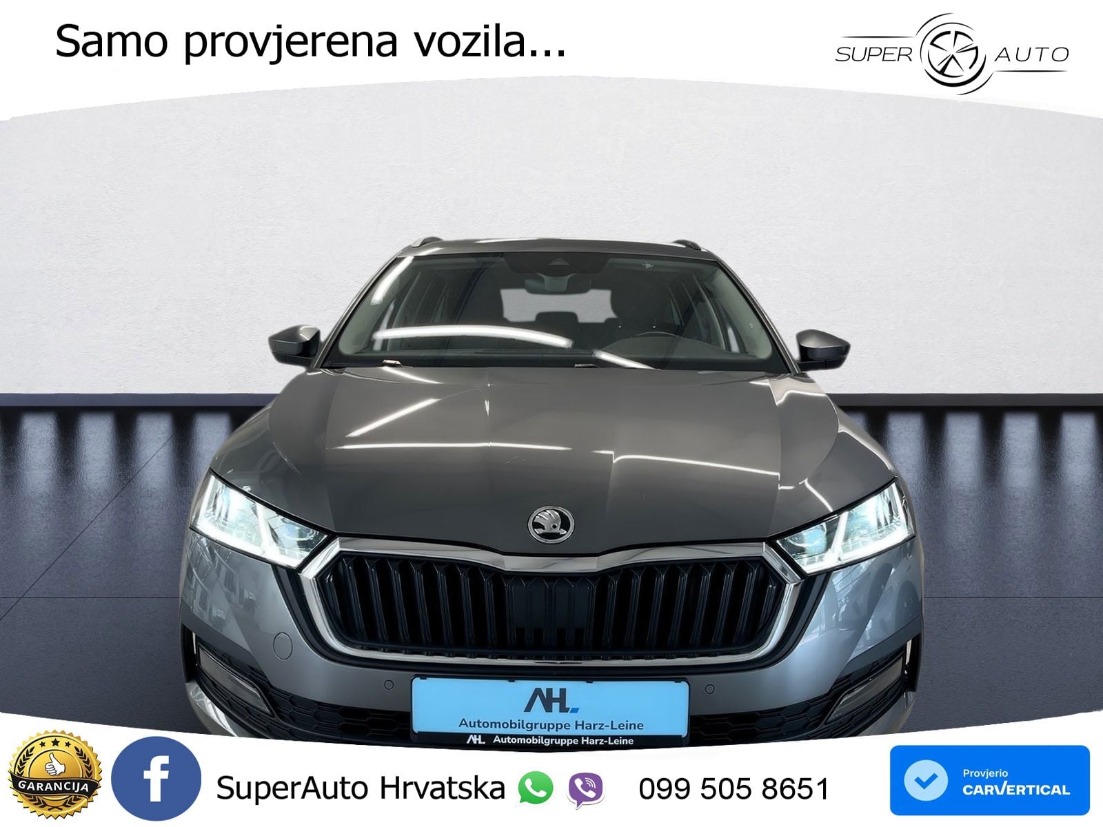 Škoda Octavia Combi 2.0 TDI (150 KS) DSG LED+GR SJED+ACC