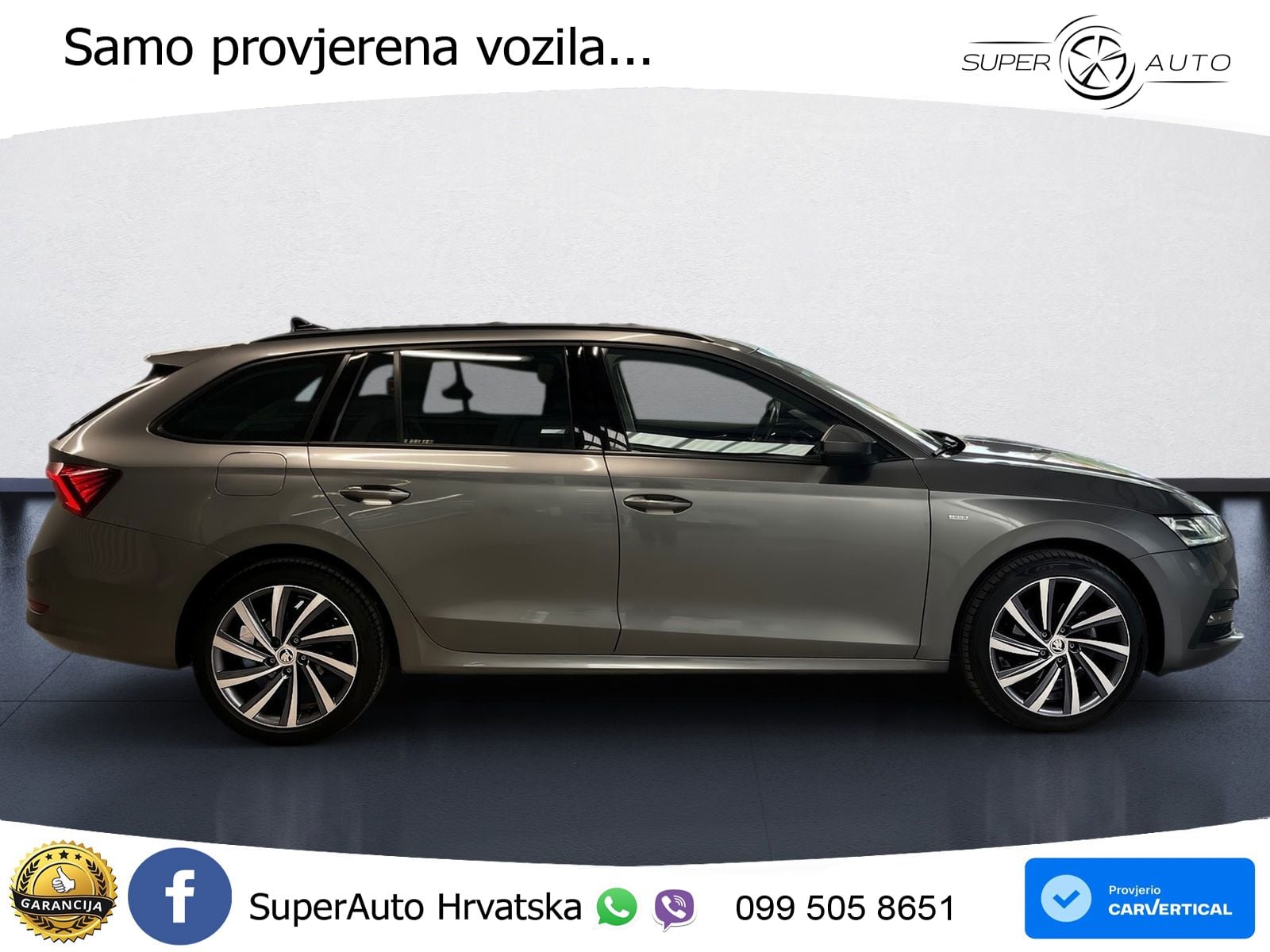 Škoda Octavia Combi 2.0 TDI (150 KS) DSG LED+GR SJED+ACC