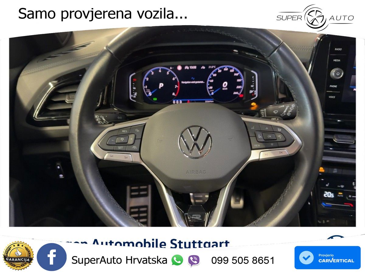 Volkswagen T-Roc 1.5 TSI (150 KS) DSG R-Line LED+GR SJED+ACC