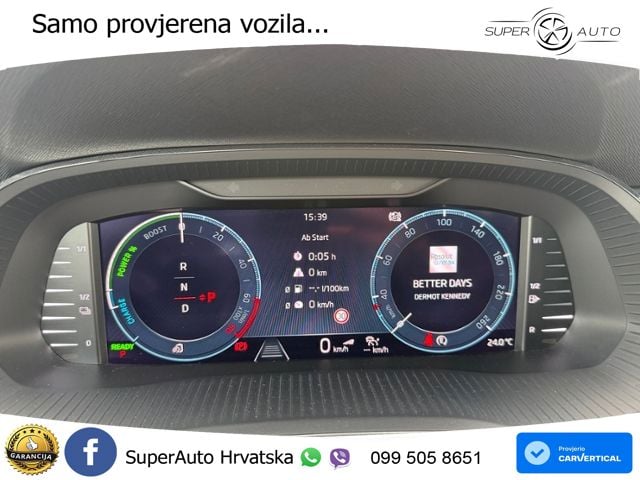Škoda Octavia Combi iV 1.4 TSI (204 KS) DSG LED+GR SJED+ACC