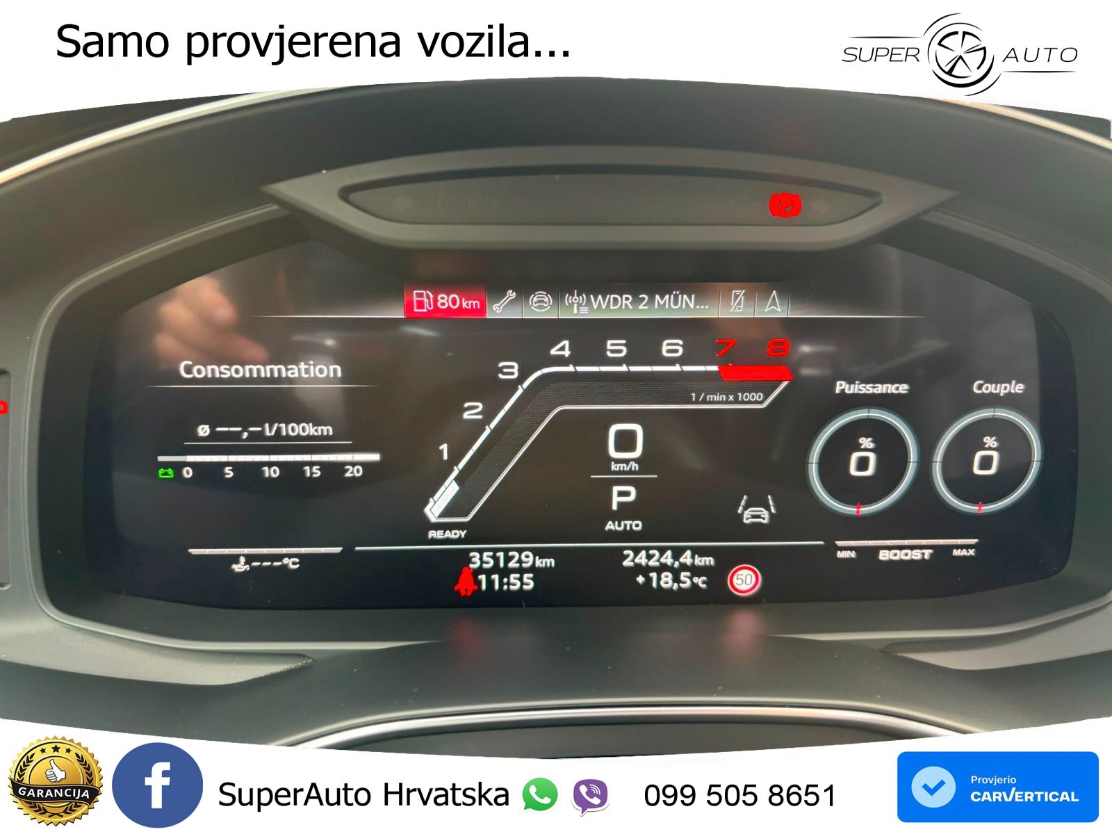 Audi RS6 Avant 4.0 TFSI V8 (600 KS) quattro Tiptronic
