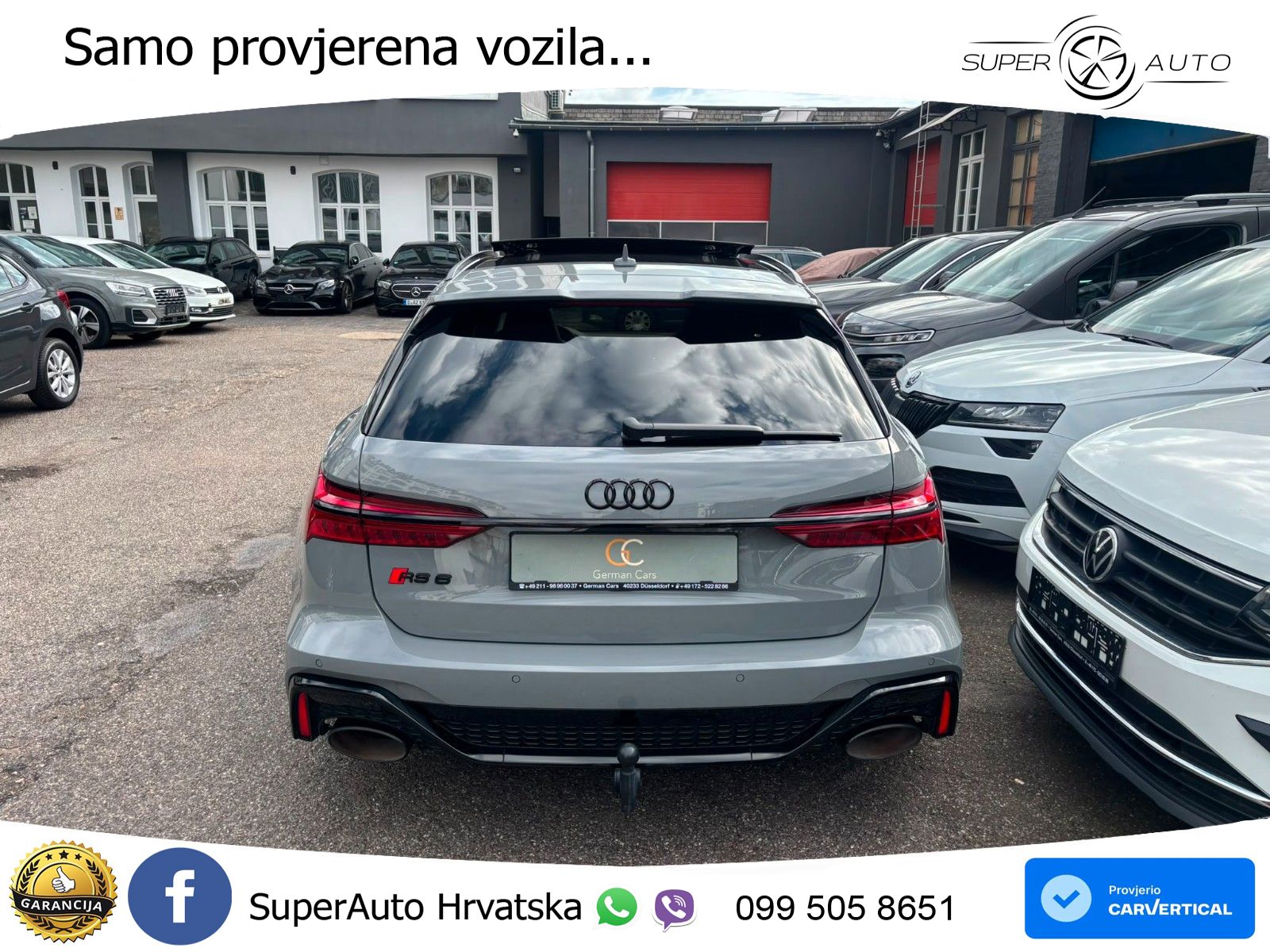 Audi RS6 Avant 4.0 TFSI V8 (600 KS) quattro Tiptronic