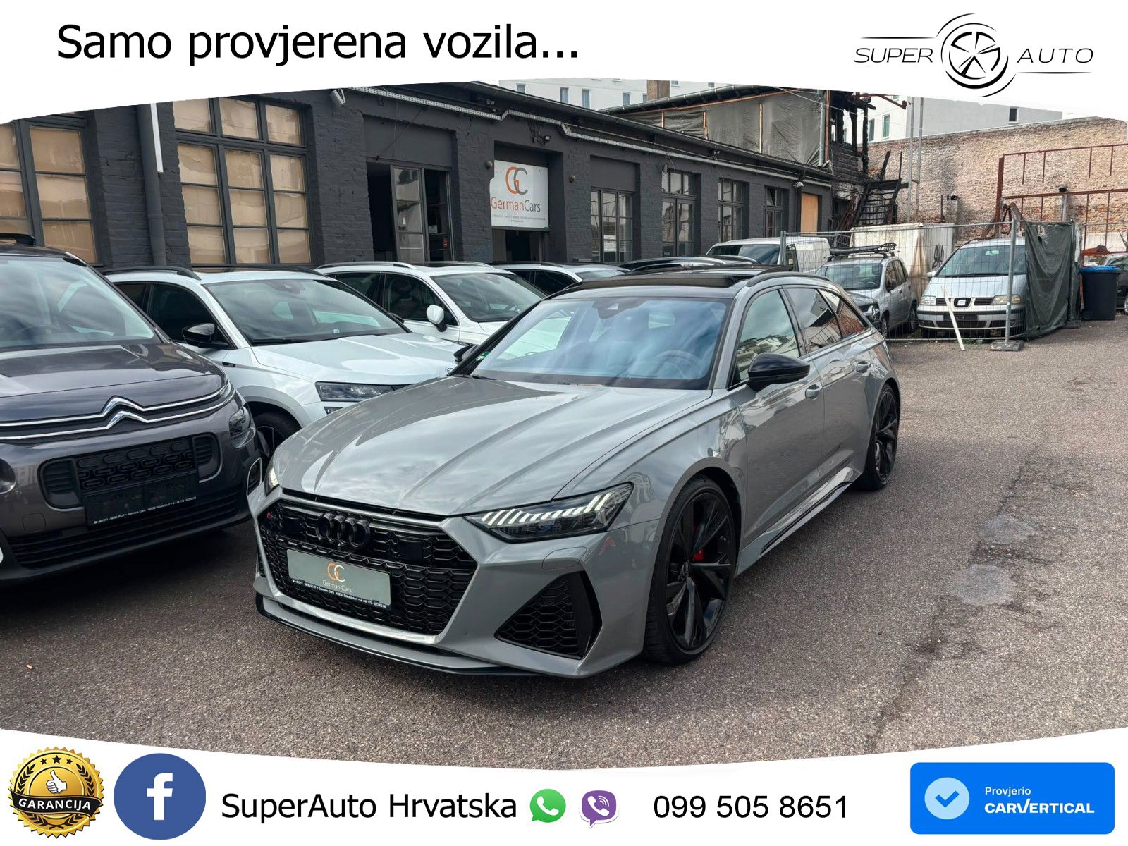 Audi RS6 Avant 4.0 TFSI V8 (600 KS) quattro Tiptronic