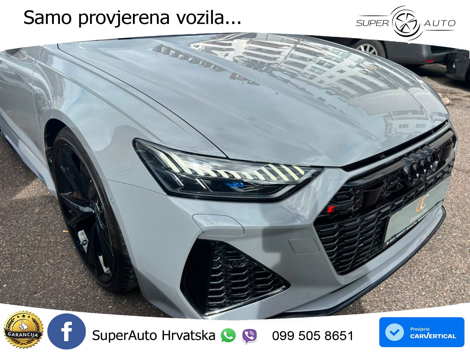 Audi RS6 Avant 4.0 TFSI V8 (600 KS) quattro Tiptronic