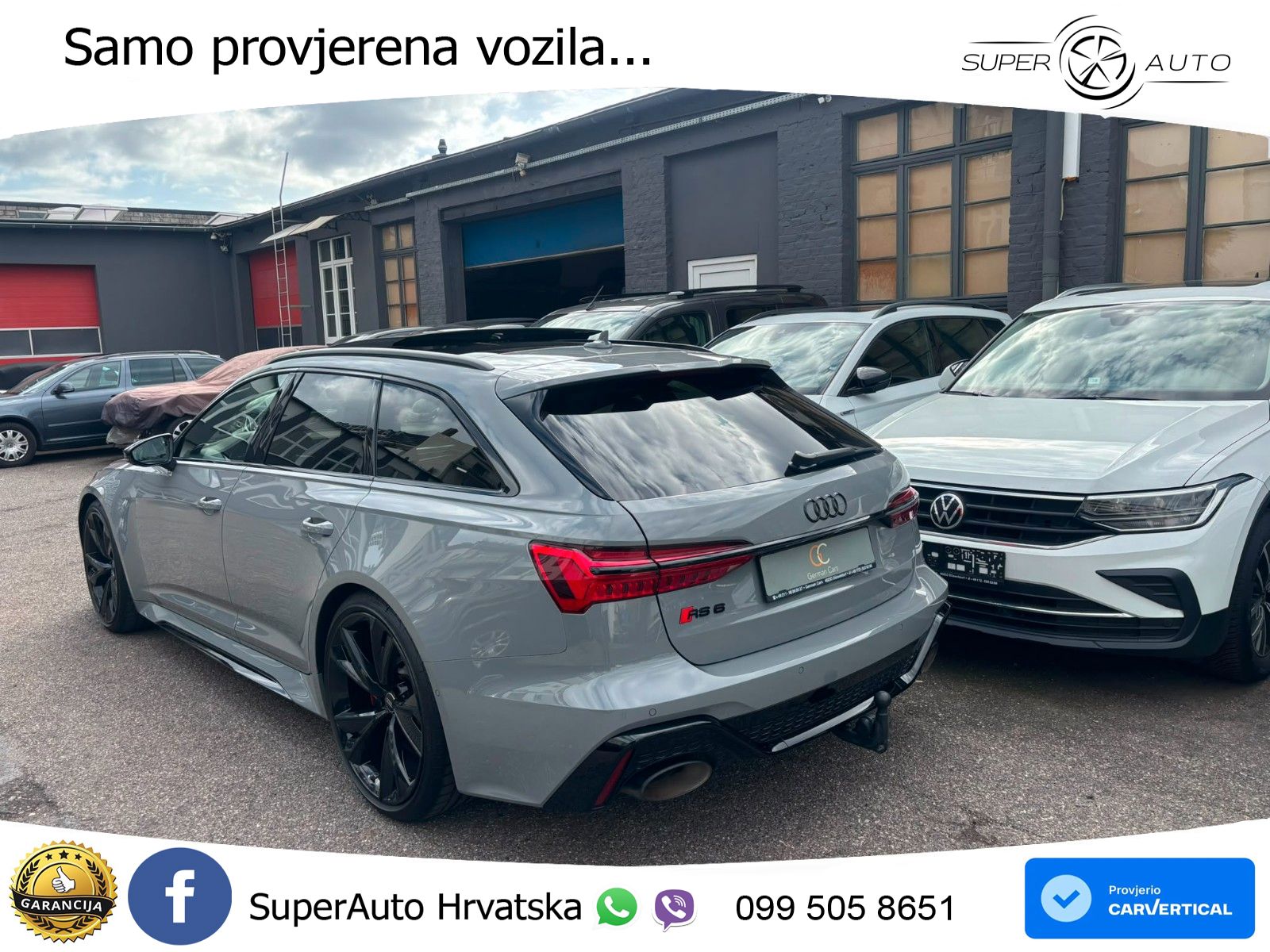 Audi RS6 Avant 4.0 TFSI V8 (600 KS) quattro Tiptronic
