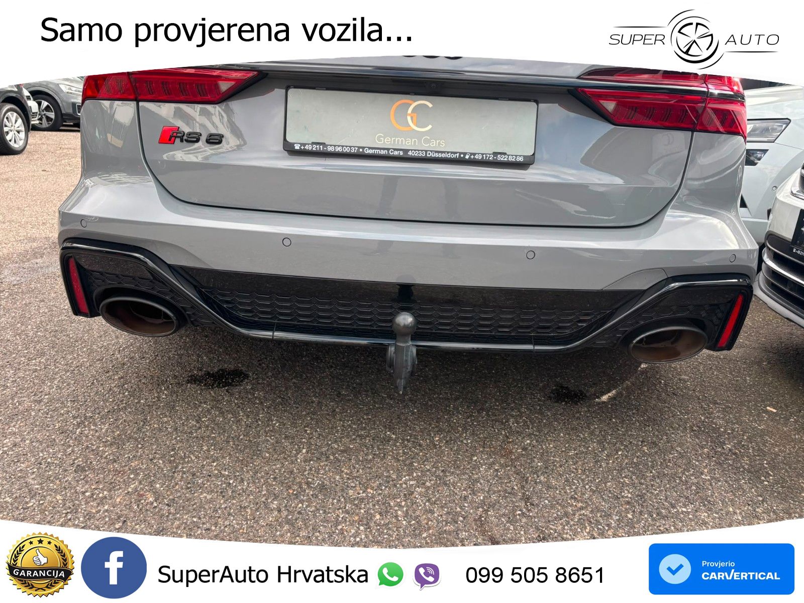 Audi RS6 Avant 4.0 TFSI V8 (600 KS) quattro Tiptronic