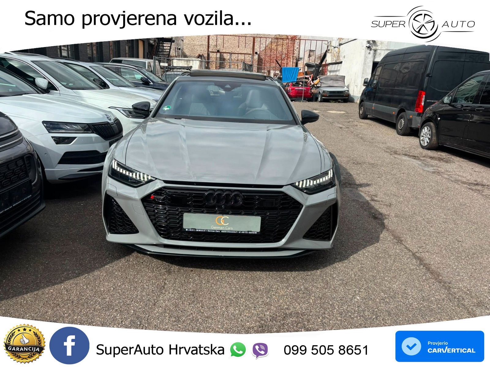 Audi RS6 Avant 4.0 TFSI V8 (600 KS) quattro Tiptronic