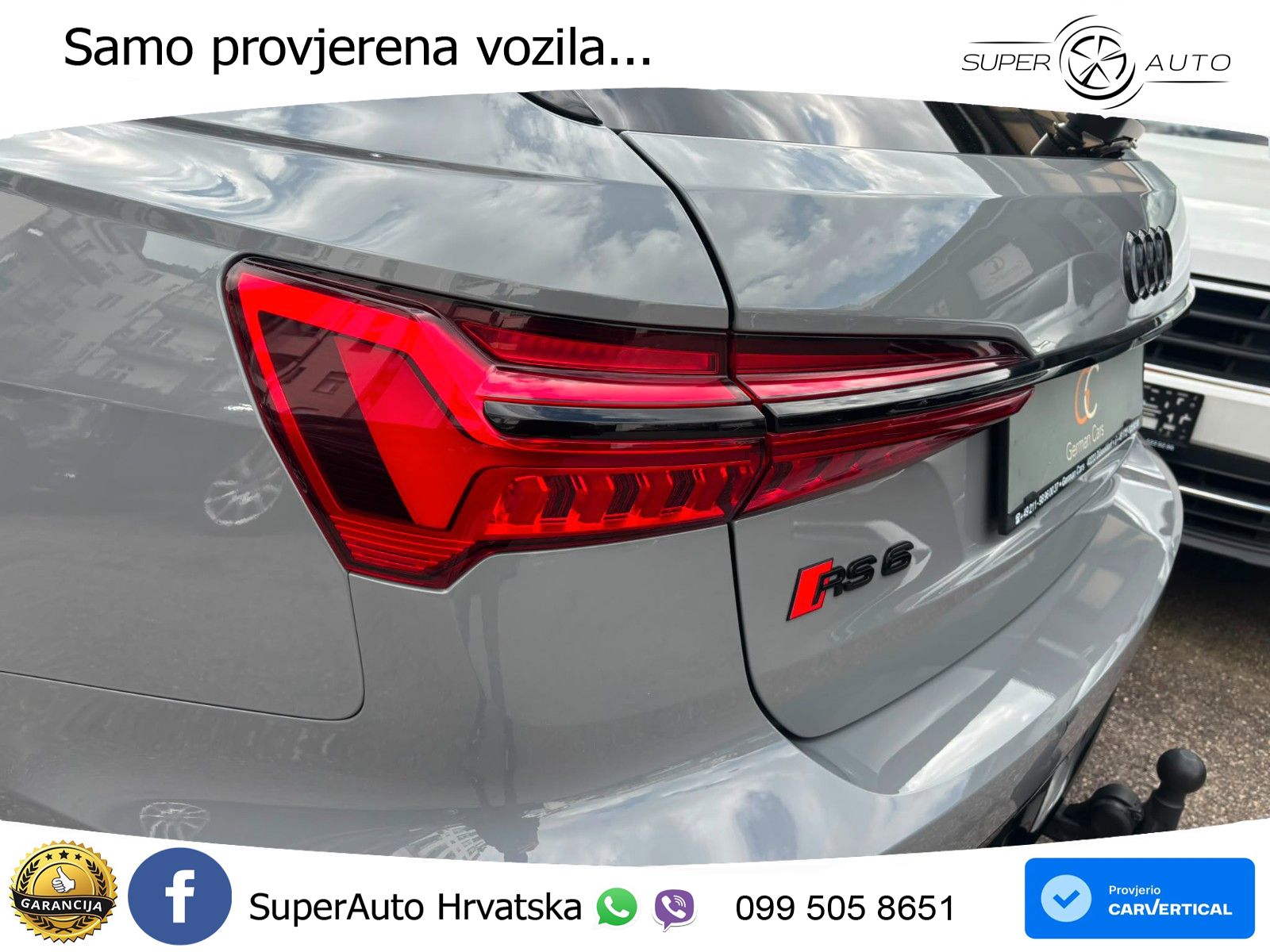 Audi RS6 Avant 4.0 TFSI V8 (600 KS) quattro Tiptronic