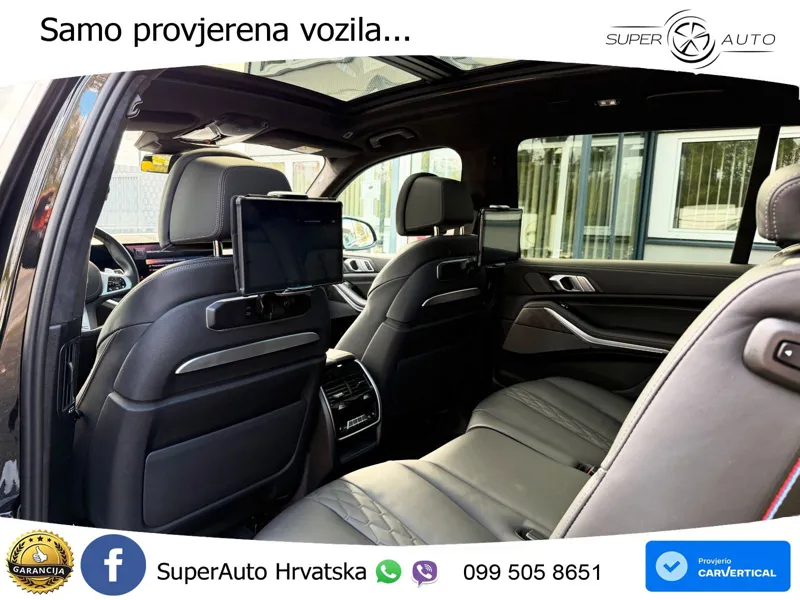 BMW X7 40d (352 KS) xDrive Steptronic M Sport ZRAČNI+ACC+GR SJED+KAM+PANO