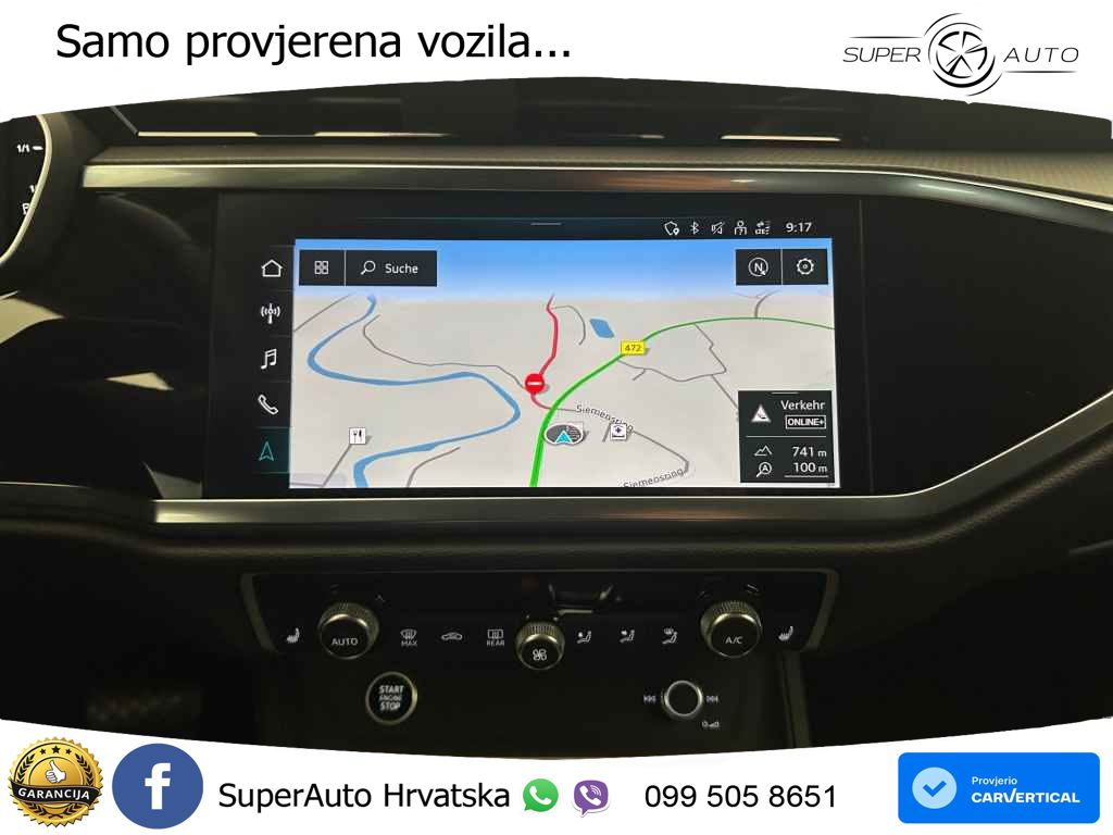 Audi Q3 40 TFSI (190 KS) quattro S tronic advanced LED+GR SJED+ACC