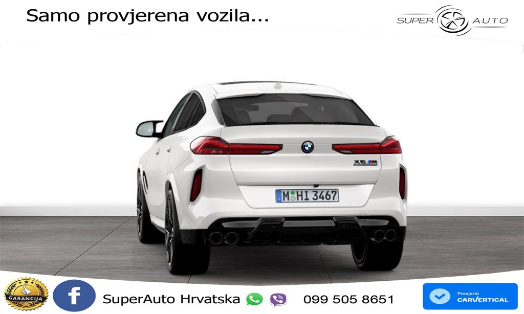 BMW X6 M Competition 4.4 V8 (625 KS) xDrive Steptronic LED+GR SJED+ACC
