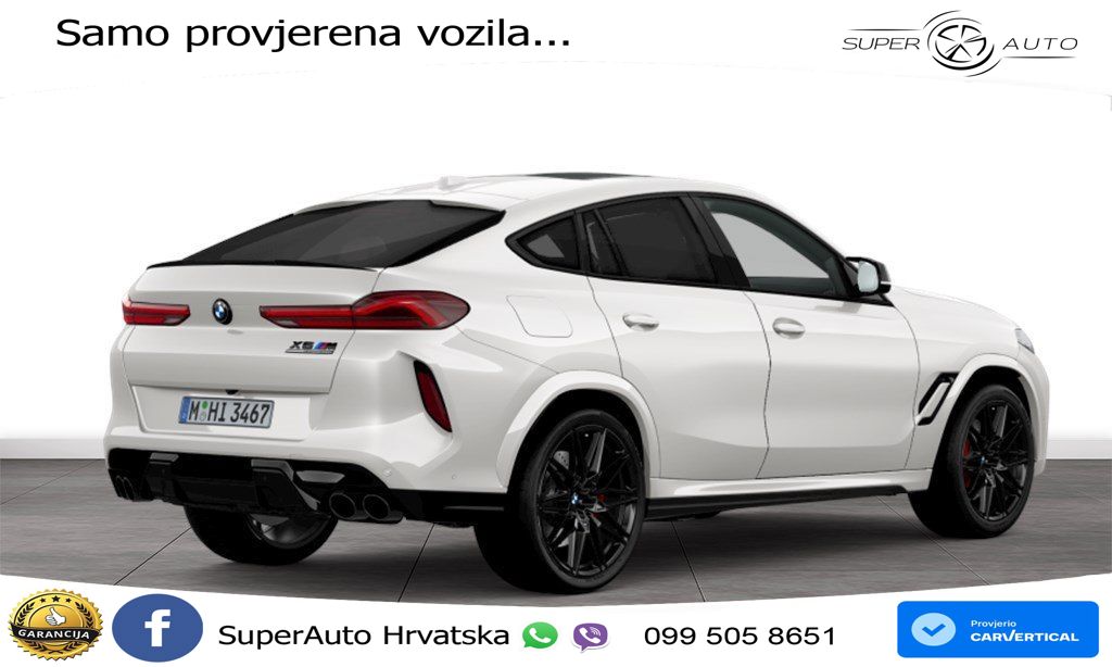 BMW X6 M Competition 4.4 V8 (625 KS) xDrive Steptronic LED+GR SJED+ACC