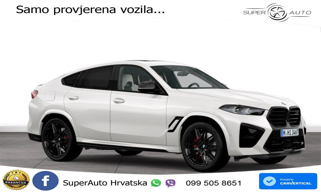 BMW X6 M Competition 4.4 V8 (625 KS) xDrive Steptronic LED+GR SJED+ACC