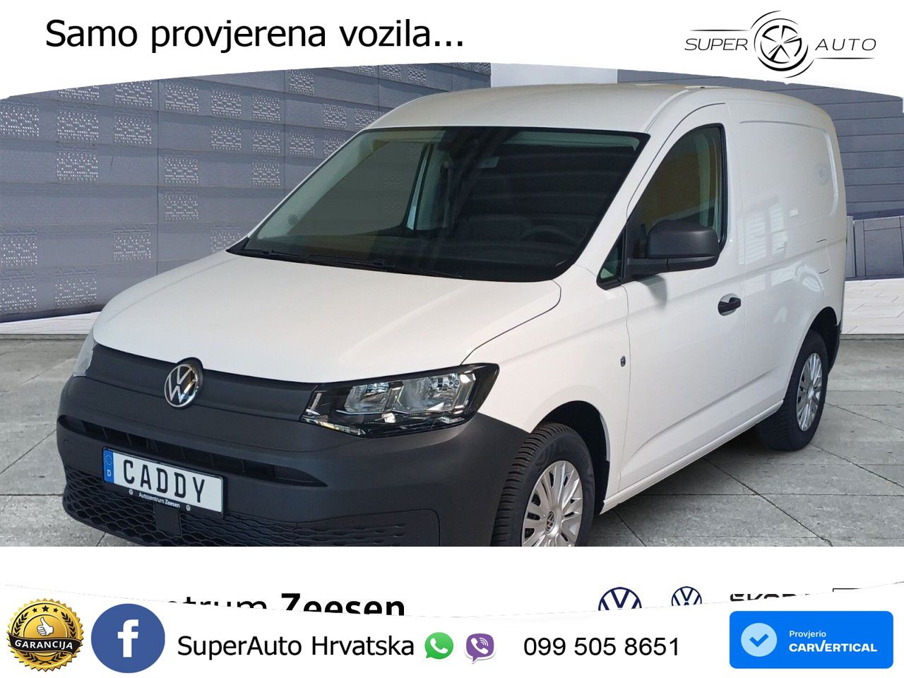 Volkswagen Caddy 2.0 TDI Cargo SCR 102 KS