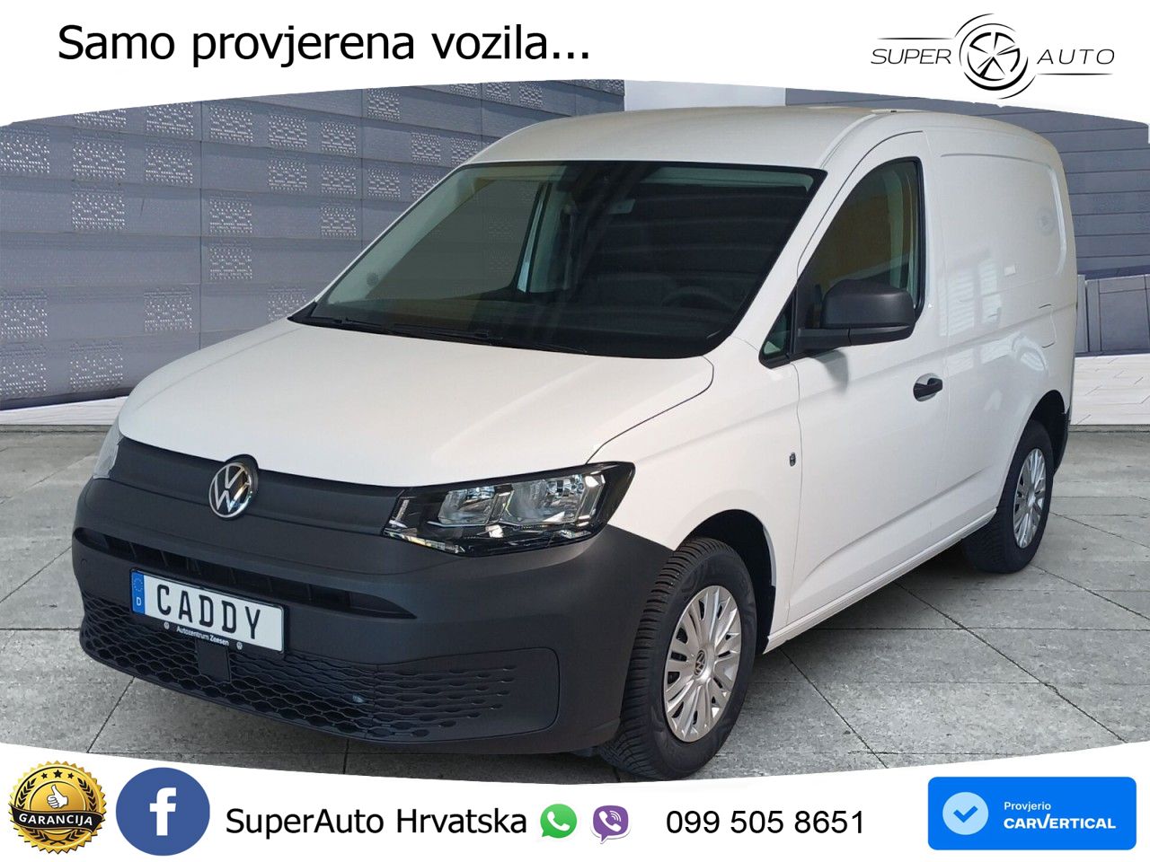 Volkswagen Caddy 2.0 TDI Cargo SCR 102 KS