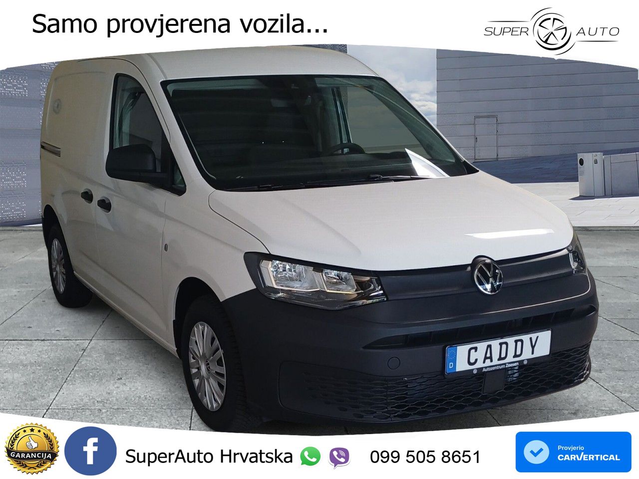 Volkswagen Caddy 2.0 TDI Cargo SCR 102 KS