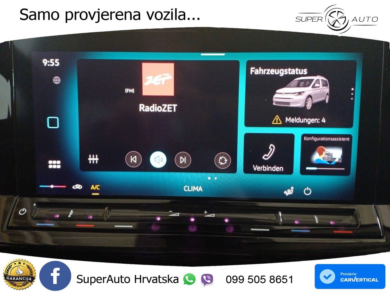 Volkswagen Caddy 2.0 TDI Cargo SCR 102 KS