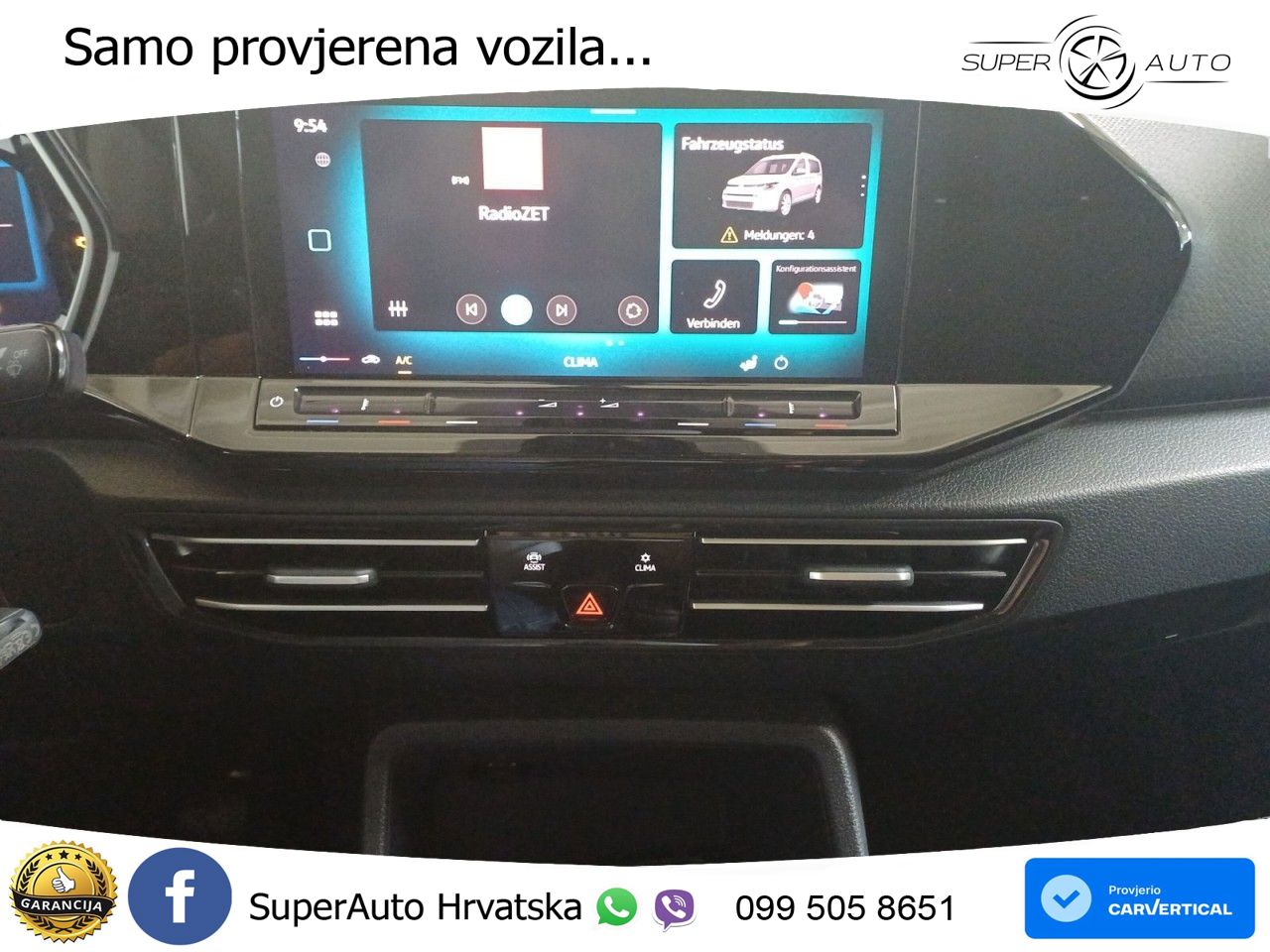 Volkswagen Caddy 2.0 TDI Cargo SCR 102 KS