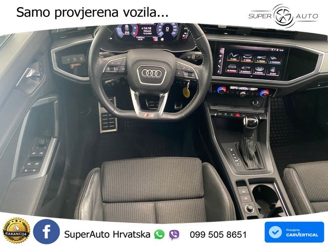 Audi Q3 40 TDI (190 KS) quattro S tronic S line LED+GR SJED+ACC