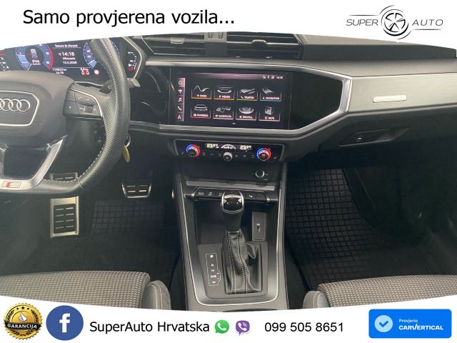 Audi Q3 40 TDI (190 KS) quattro S tronic S line LED+GR SJED+ACC