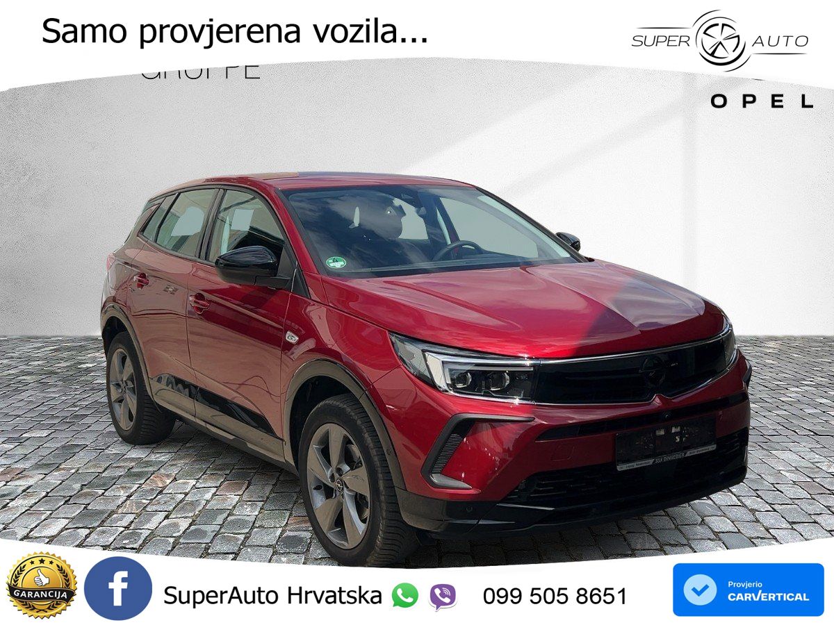Opel Grandland 1.2i Turbo (130 KS) Automatic GS LED+GR SJED+ACC