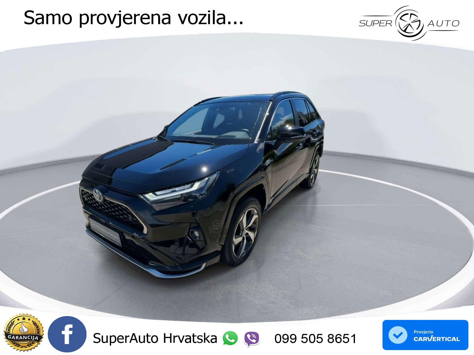 Toyota RAV4 Prime 2.5 D-4S (302 KS) Hybrid E-Four e-CVT LED+GR SJED+ACC